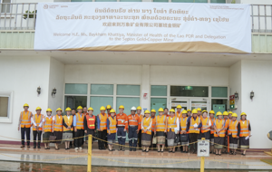 LXML Welcomes Minister of Health on HIA Monitoring Visit to the Sepon Gold and Copper Mine