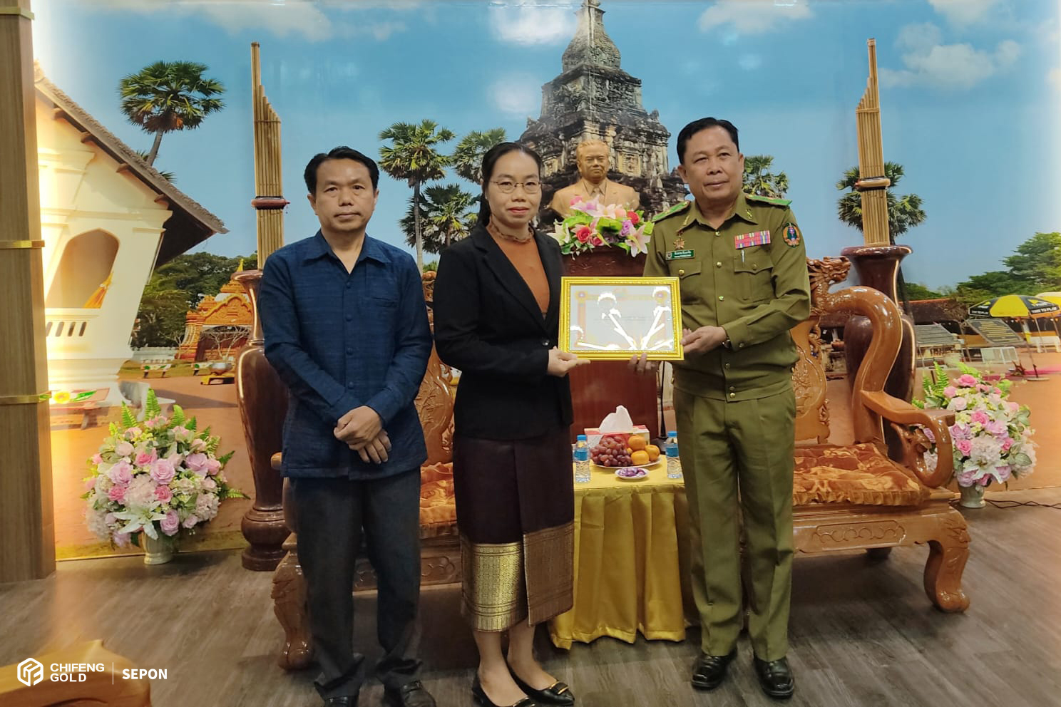 LXML Supports Savannakhet Provincial Public Security Hospital 