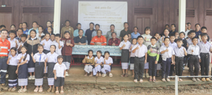LXML Contributes US$3,000 to Renovate Na Xieng Lae Primary School, Creating a Safer Learning Environment 