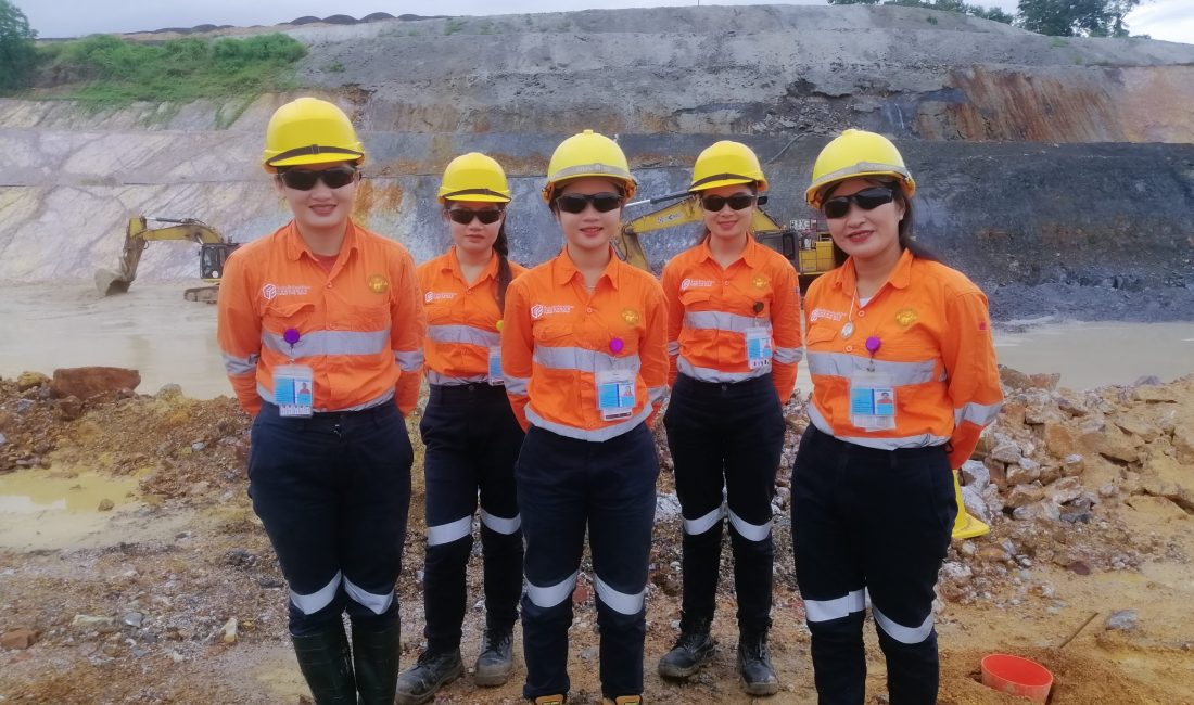 Gender diversity arrives with Geology teams’ first female ore spotters